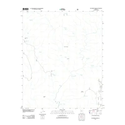 2012 Map of Sycamore Basin, 2012 Print