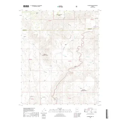2018 Map of Sycamore Basin, 2018 Print