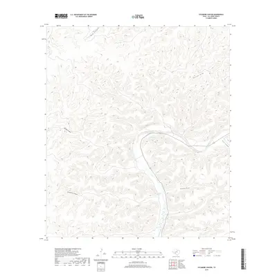 2019 Map of Sycamore Canyon, 2019 Print