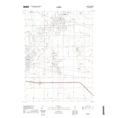 2021 Map of Sycamore, 2021 Print