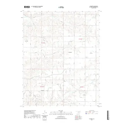2018 Map of Sycamore, 2018 Print