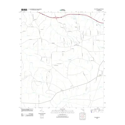 2012 Map of Sycamore, 2012 Print