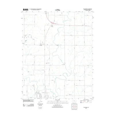 2012 Map of Sycamore, 2012 Print