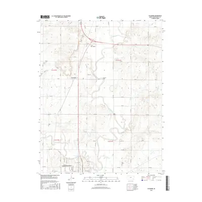 2016 Map of Sycamore, 2016 Print