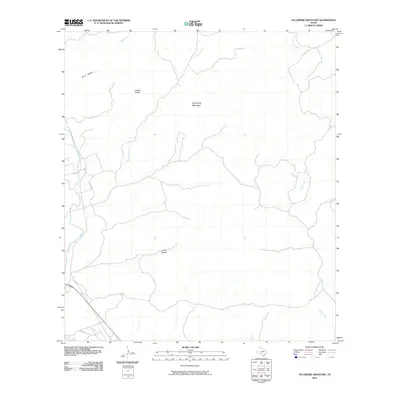 2010 Map of Sycamore Mountain, 2010 Print