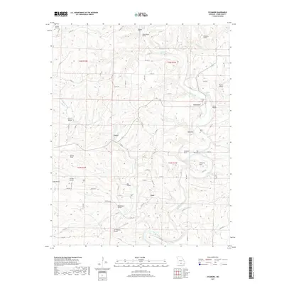 2017 Map of Sycamore, 2017 Print