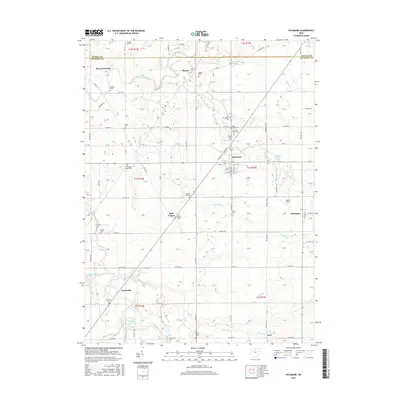 2016 Map of Sycamore, 2016 Print