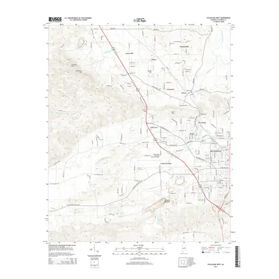 2014 Map of Sylacauga West, 2014 Print