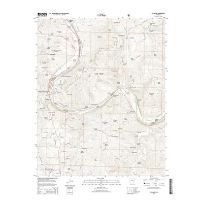 2014 Map of Sylamore, 2014 Print
