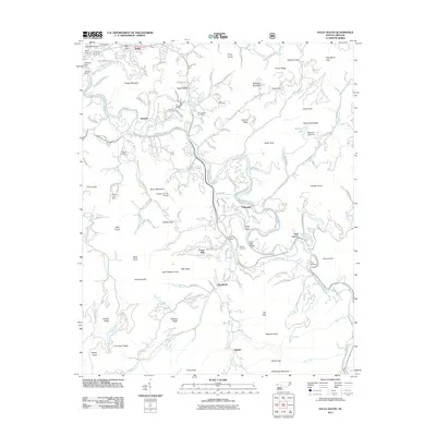 2011 Map of Sylva South, 2011 Print
