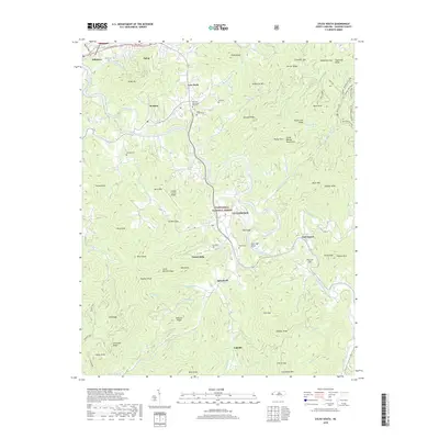 2019 Map of Sylva South, 2019 Print