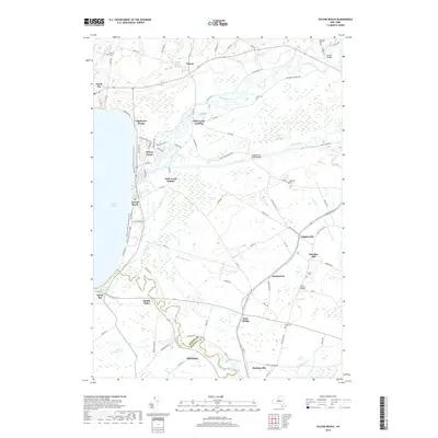 2019 Map of Sylvan Beach, 2019 Print