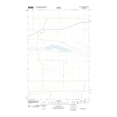 2011 Map of Sylvan Lake, 2011 Print