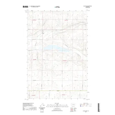 2020 Map of Sylvan Lake, 2020 Print