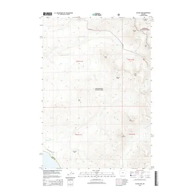 2015 Map of Sylvan Lake, 2015 Print
