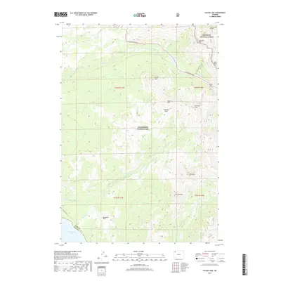 2017 Map of Sylvan Lake, 2017 Print