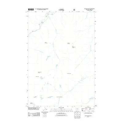 2011 Map of Sylvan Peak, 2011 Print