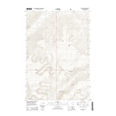 2014 Map of Sylvan Peak, 2014 Print