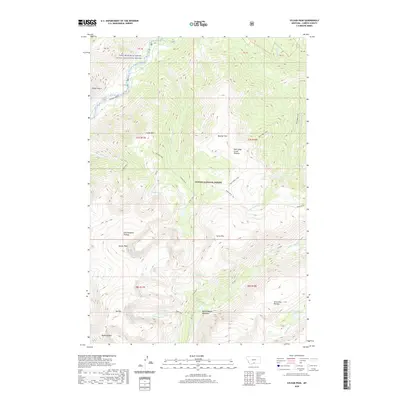 2020 Map of Sylvan Peak, 2020 Print