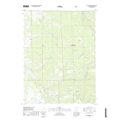 2019 Map of Sylvan Reservoir, 2019 Print