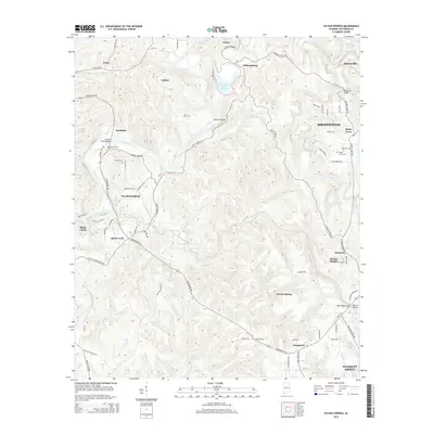 2014 Map of Sylvan Springs, 2014 Print