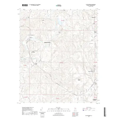 2018 Map of Sylvan Springs, 2018 Print