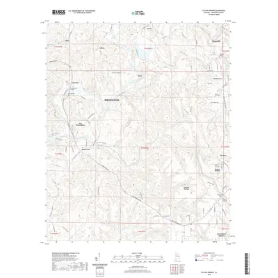 2020 Map of Sylvan Springs, 2020 Print