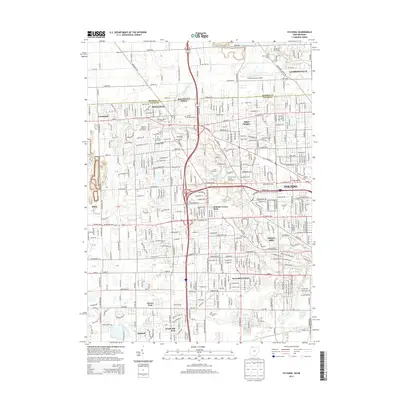 2013 Map of Sylvania, 2013 Print