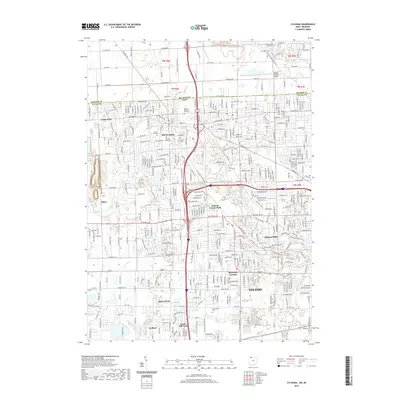 2019 Map of Sylvania, 2019 Print