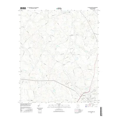 2017 Map of Sylvania North, 2017 Print