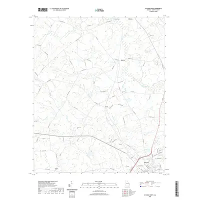 2020 Map of Sylvania North, 2020 Print
