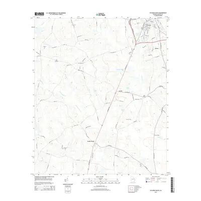 2014 Map of Sylvania South, 2014 Print