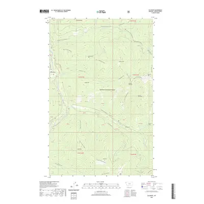 2020 Map of Sylvanite, 2020 Print