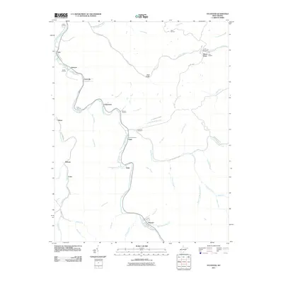 2011 Map of Sylvester, 2011 Print