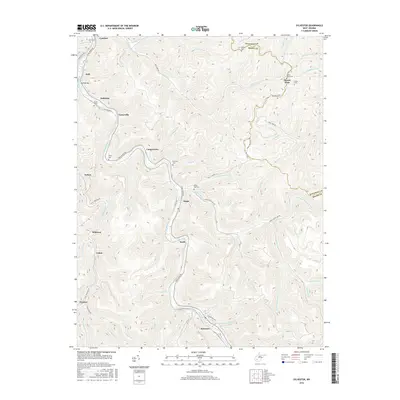 2016 Map of Sylvester, 2016 Print