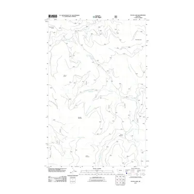 2011 Map of Sylvia Lake, 2011 Print