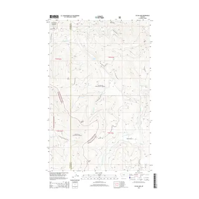 2014 Map of Sylvia Lake, 2014 Print