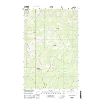 2017 Map of Sylvia Lake, 2017 Print