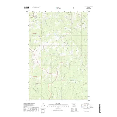 2020 Map of Sylvia Lake, 2020 Print