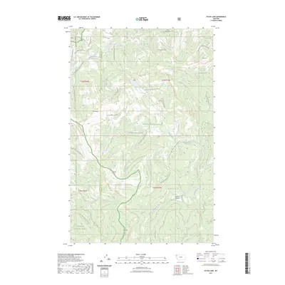 2023 Map of Sylvia Lake, 2023 Print