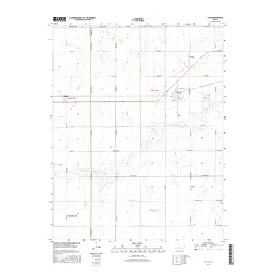2015 Map of Sylvia, 2015 Print