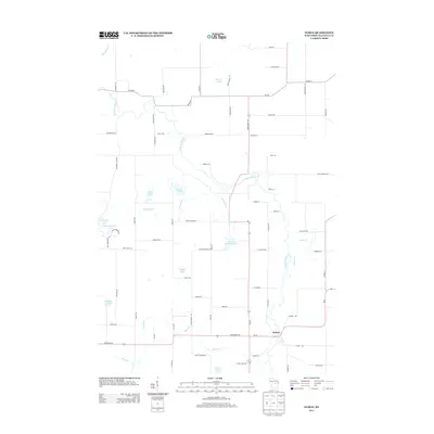 2013 Map of Symco, 2013 Print