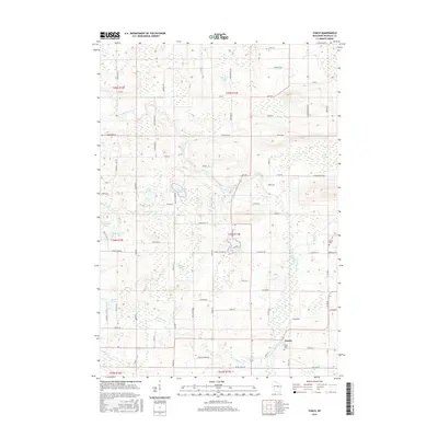 2016 Map of Symco, 2016 Print