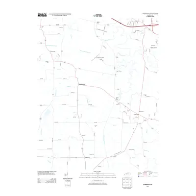2013 Map of Symsonia, 2013 Print
