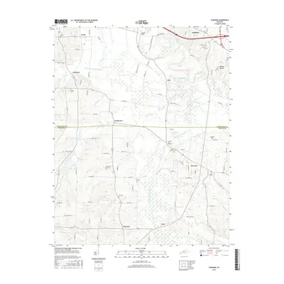 2016 Map of Symsonia, 2016 Print