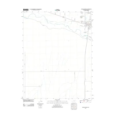 2012 Map of Syracuse West, 2012 Print