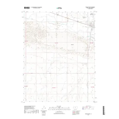 2018 Map of Syracuse West, 2018 Print