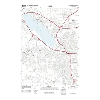 2010 Map of Syracuse West, 2010 Print