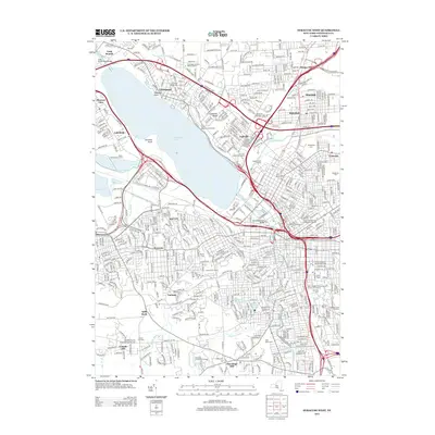 2013 Map of Syracuse West, 2013 Print