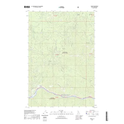 2020 Map of Syringa, 2020 Print